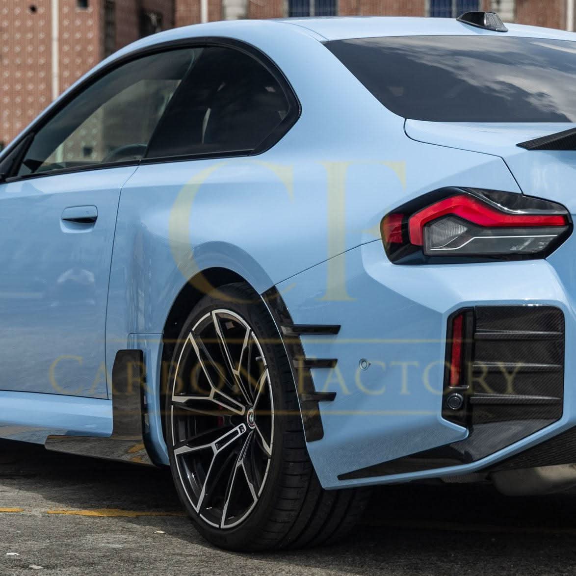 MP Style Pre-Preg Carbon Fibre Rear Arch Trims for BMW G87 M2 23-Present