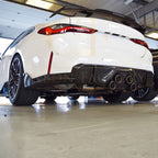 MP Style Pre-Preg Carbon Fibre Rear Bumper Spats for BMW G80 G81 M3 21-Present