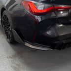 MP Style Pre-Preg Carbon Fibre Rear Bumper Spats for BMW G82 G83 M4 21-Present
