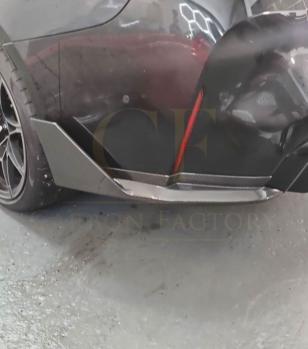 MP Style Pre-Preg Carbon Fibre Rear Bumper Spats for BMW G82 G83 M4 21-Present