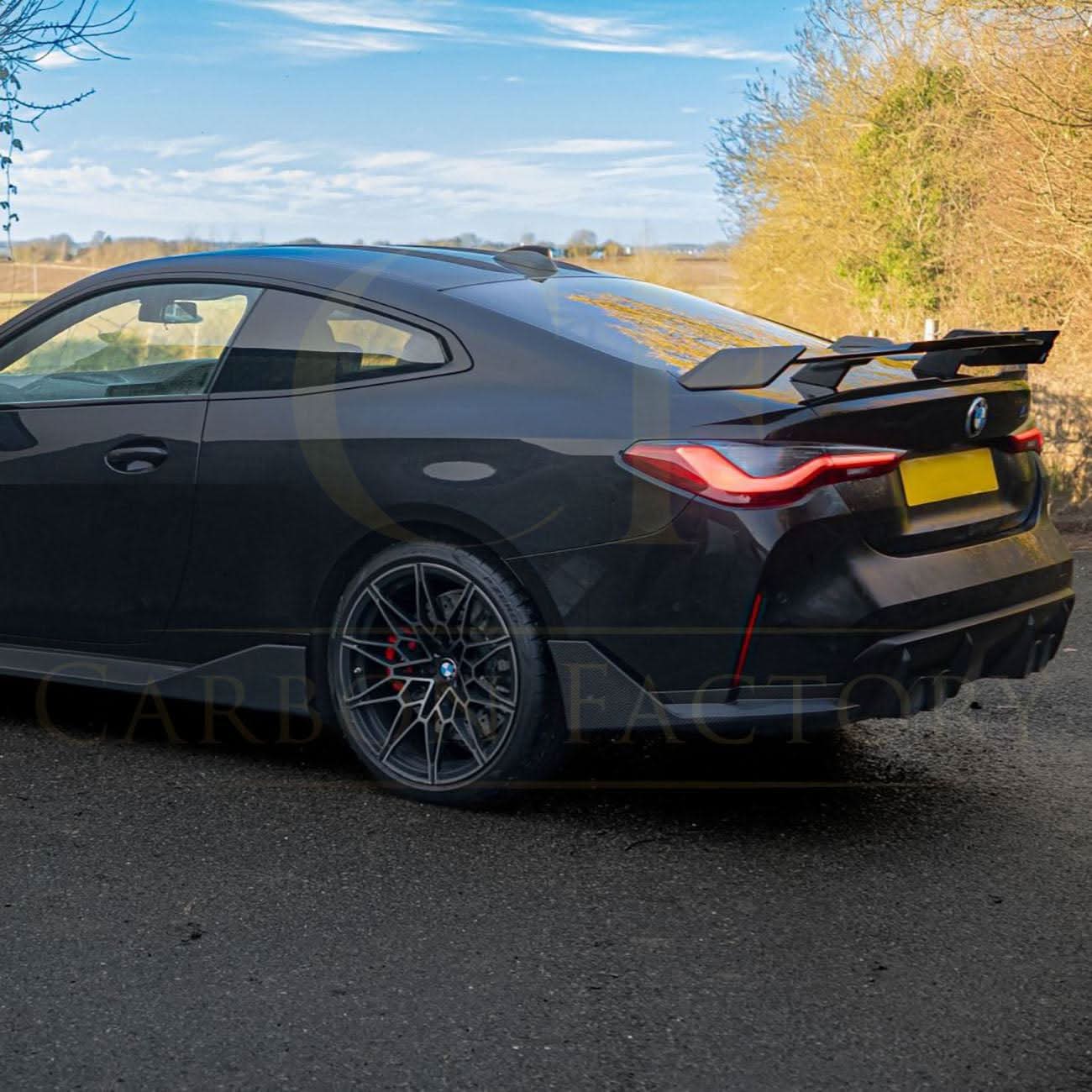 MP Style Pre-Preg Carbon Fibre Rear Bumper Spats for BMW G82 G83 M4 21-Present