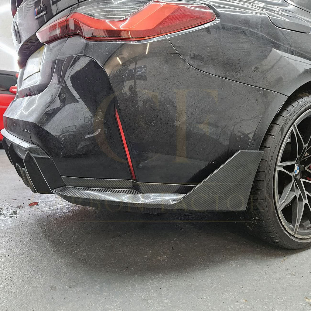 MP Style Pre-Preg Carbon Fibre Rear Bumper Spats for BMW G82 G83 M4 21-Present