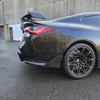 MP Style Pre-Preg Carbon Fibre Rear Bumper Spats for BMW G82 G83 M4 21-Present