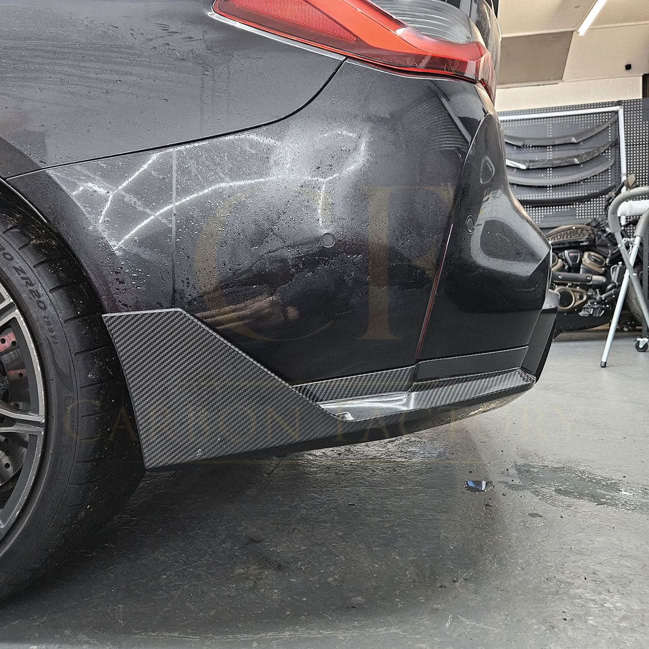 MP Style Pre-Preg Carbon Fibre Rear Bumper Spats for BMW G82 G83 M4 21-Present