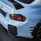MP Style Pre-Preg Carbon Fibre Rear Bumper Trims for BMW G87 M2 23-Present