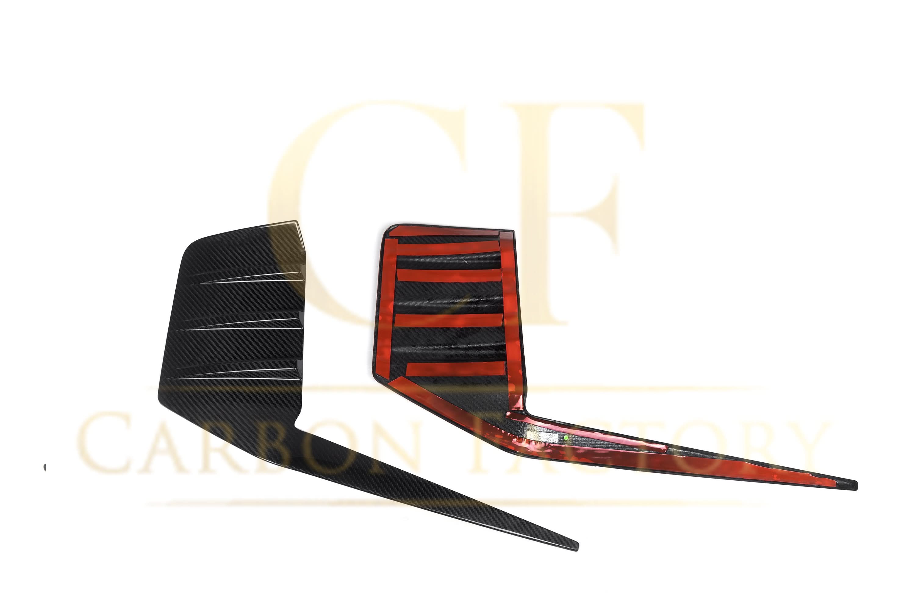 MP Style Pre-Preg Carbon Fibre Rear Bumper Trims for BMW G87 M2 23-Present