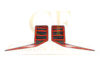 MP Style Pre-Preg Carbon Fibre Rear Bumper Trims for BMW G87 M2 23-Present