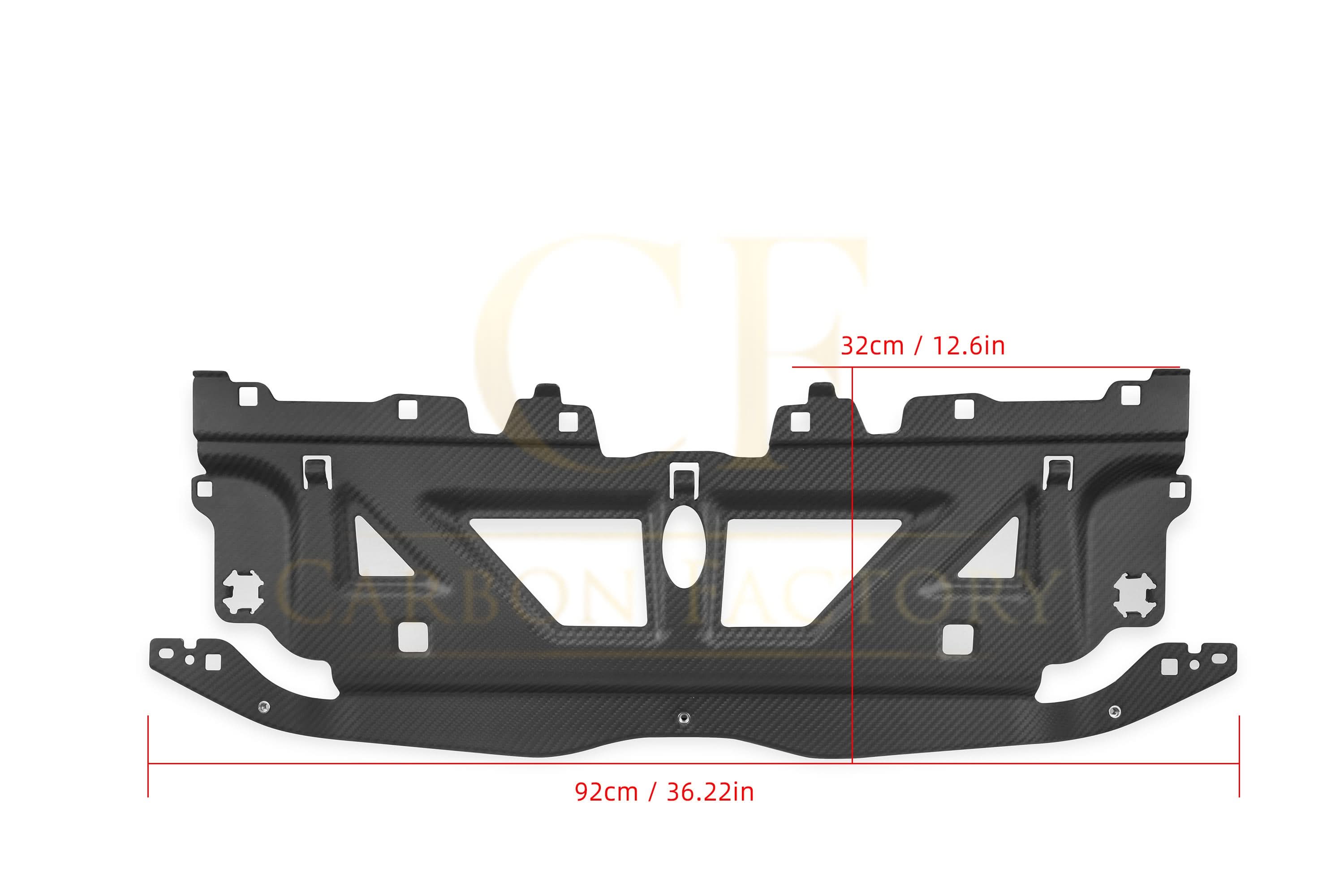 OEM Style Pre-Preg Carbon Fibre Cooling Plate for BMW G87 M2 G8X M3 M4 21-Present