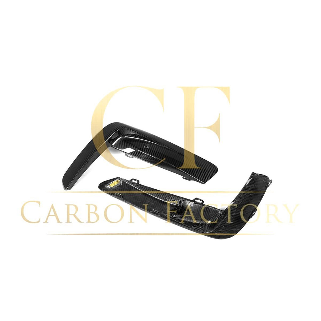 OEM Style Pre-Preg Carbon Fibre Front Bumper Trims for BMW F91 F92 F93 M8 20-Present
