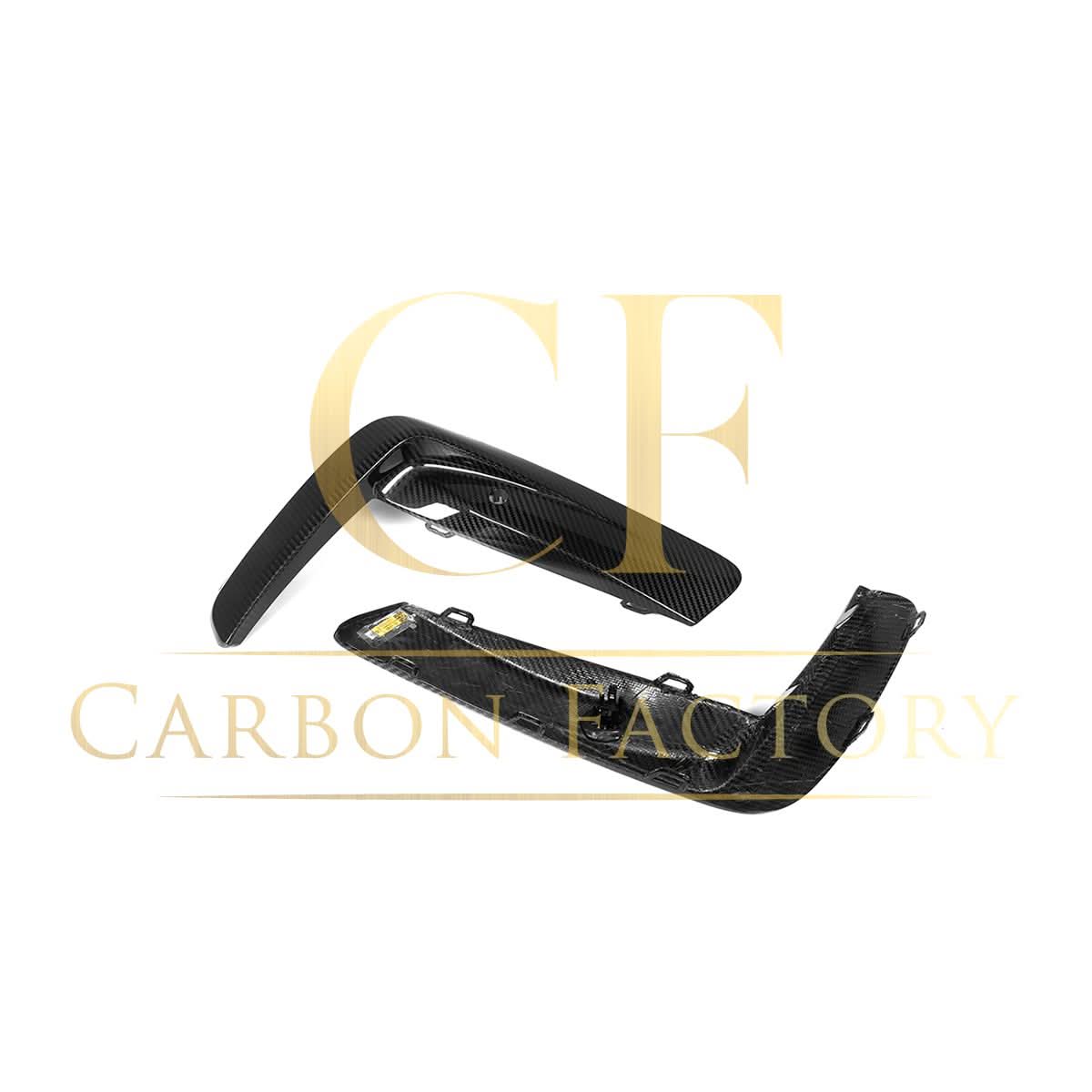 OEM Style Pre-Preg Carbon Fibre Front Bumper Trims for BMW F91 F92 F93 M8 20-Present
