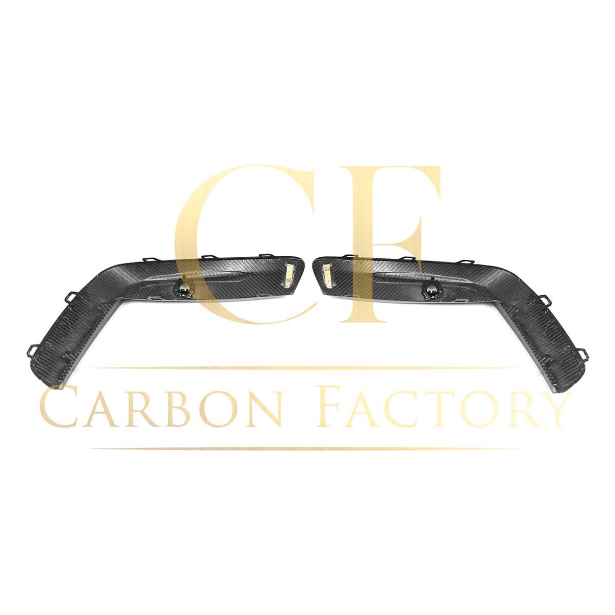 OEM Style Pre-Preg Carbon Fibre Front Bumper Trims for BMW F91 F92 F93 M8 20-Present