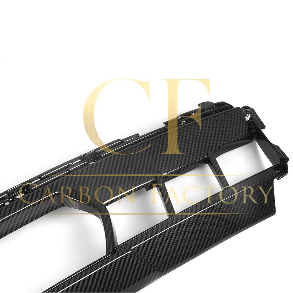 OEM Style Pre-Preg Carbon Fibre Front Centre Trims for BMW G05 X5 LCI 23-25