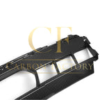 OEM Style Pre-Preg Carbon Fibre Front Centre Trims for BMW G05 X5 LCI 23-25