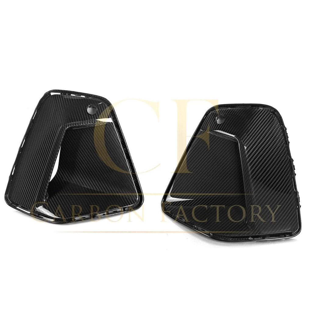 OEM Style Pre-Preg Carbon Fibre Front Side Vent Trims for BMW G60 5 Series 24-Present
