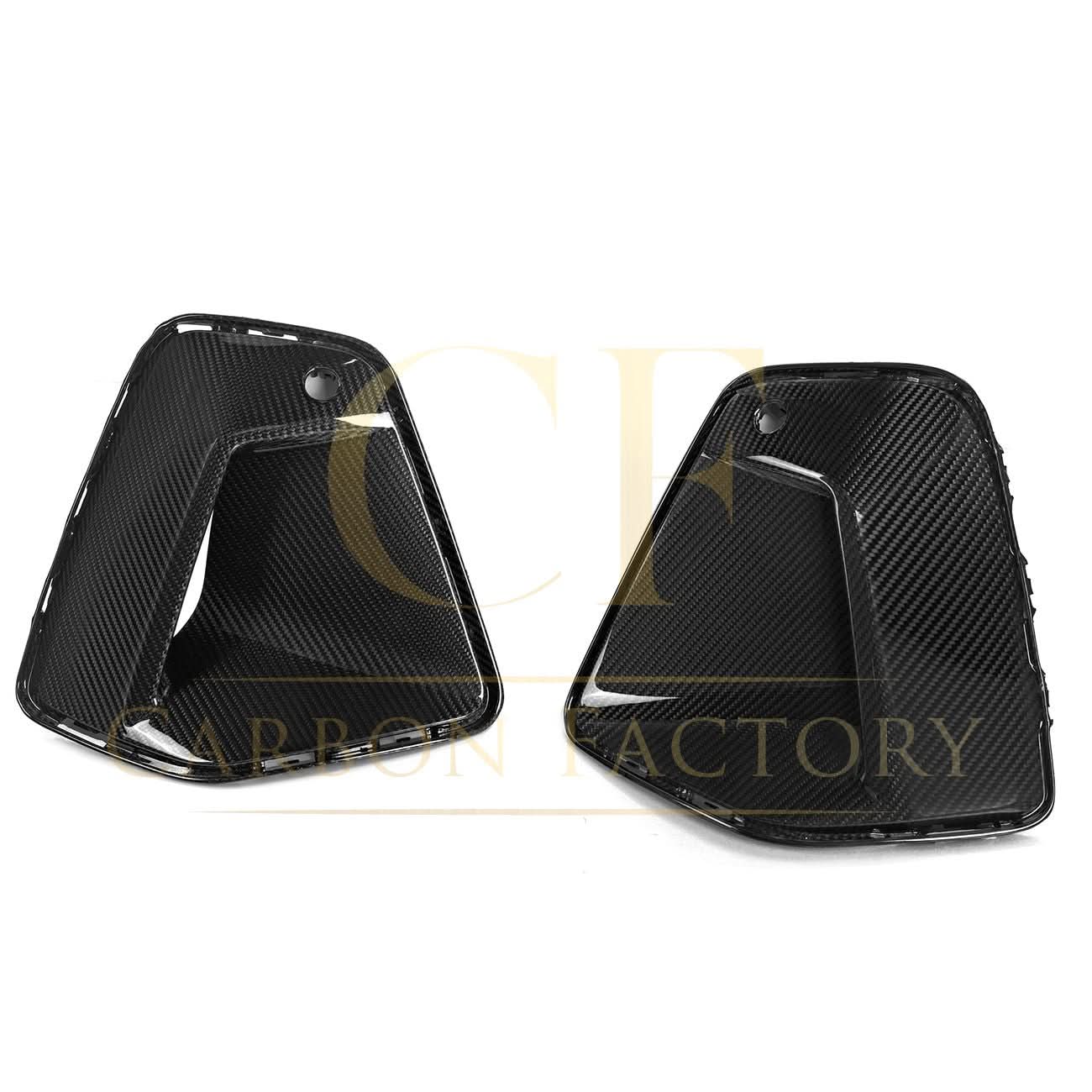 OEM Style Pre-Preg Carbon Fibre Front Side Vent Trims for BMW G60 5 Series 24-Present