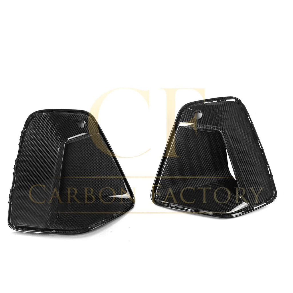 OEM Style Pre-Preg Carbon Fibre Front Side Vent Trims for BMW G60 5 Series 24-Present