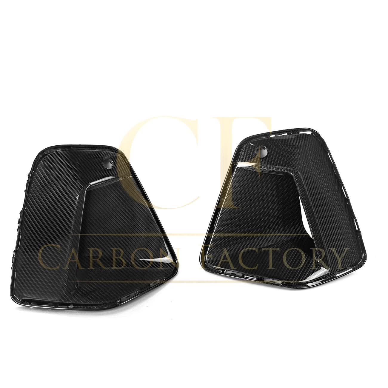OEM Style Pre-Preg Carbon Fibre Front Side Vent Trims for BMW G60 5 Series 24-Present