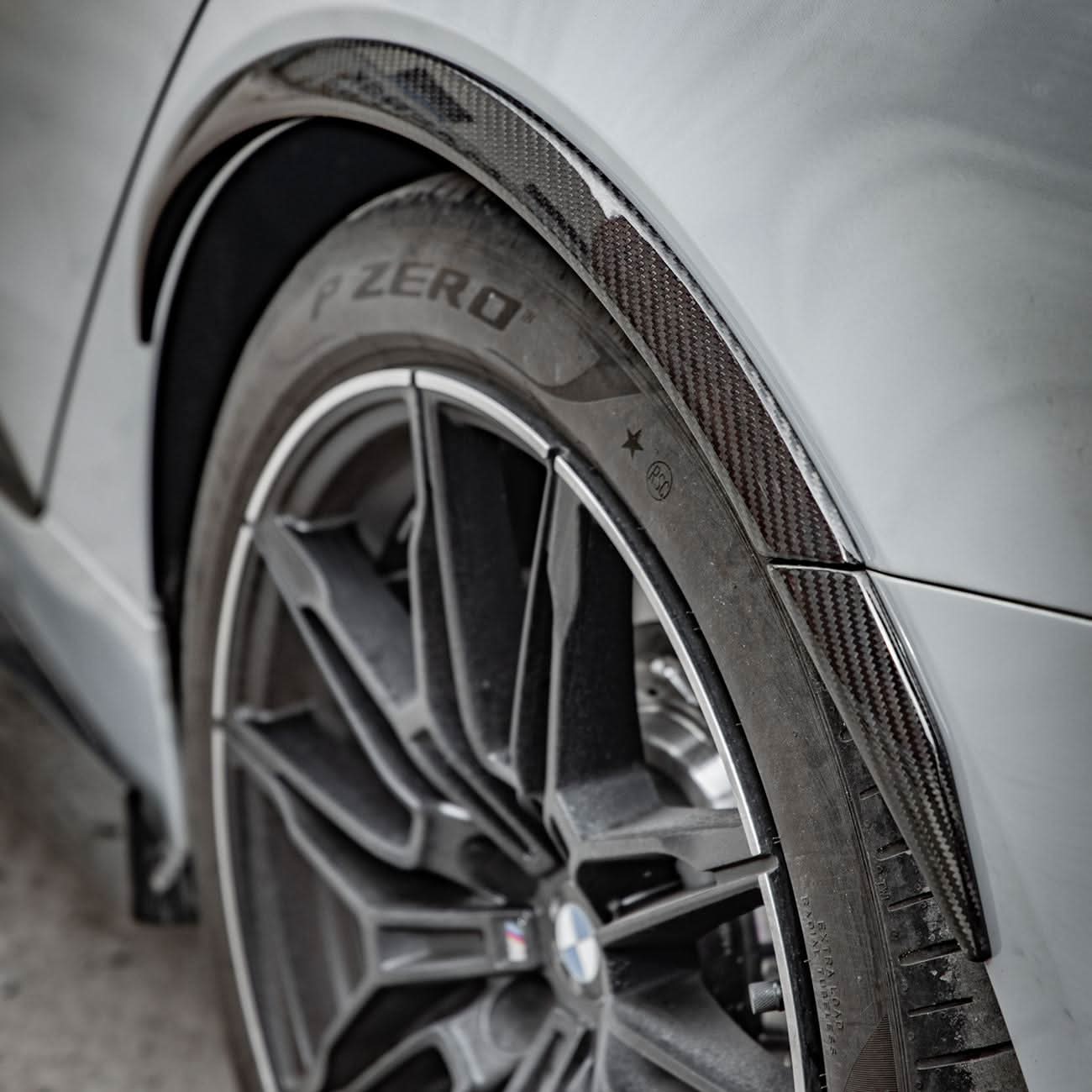 OEM Style Pre-Preg Carbon Fibre Wheel Arch Trims for BMW G26 4 Series Gran Coupe & i4 21-24