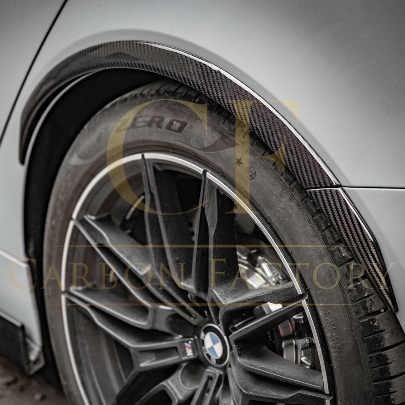 OEM Style Pre-Preg Carbon Fibre Wheel Arch Trims for BMW G26 4 Series Gran Coupe & i4 21-24