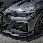 Pre-Preg Carbon Fibre Front Bumper Trims for BMW 4 Series G22 G23 20-Present