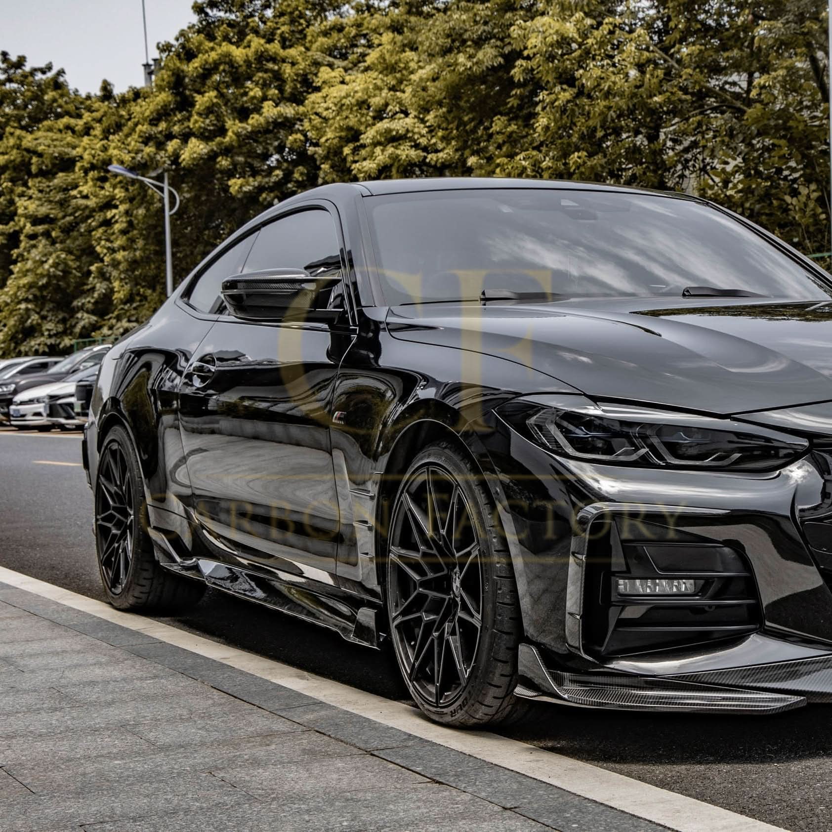 Pre-Preg Carbon Fibre Front Fender Trims for BMW 4 Series G22 G23 20-Present