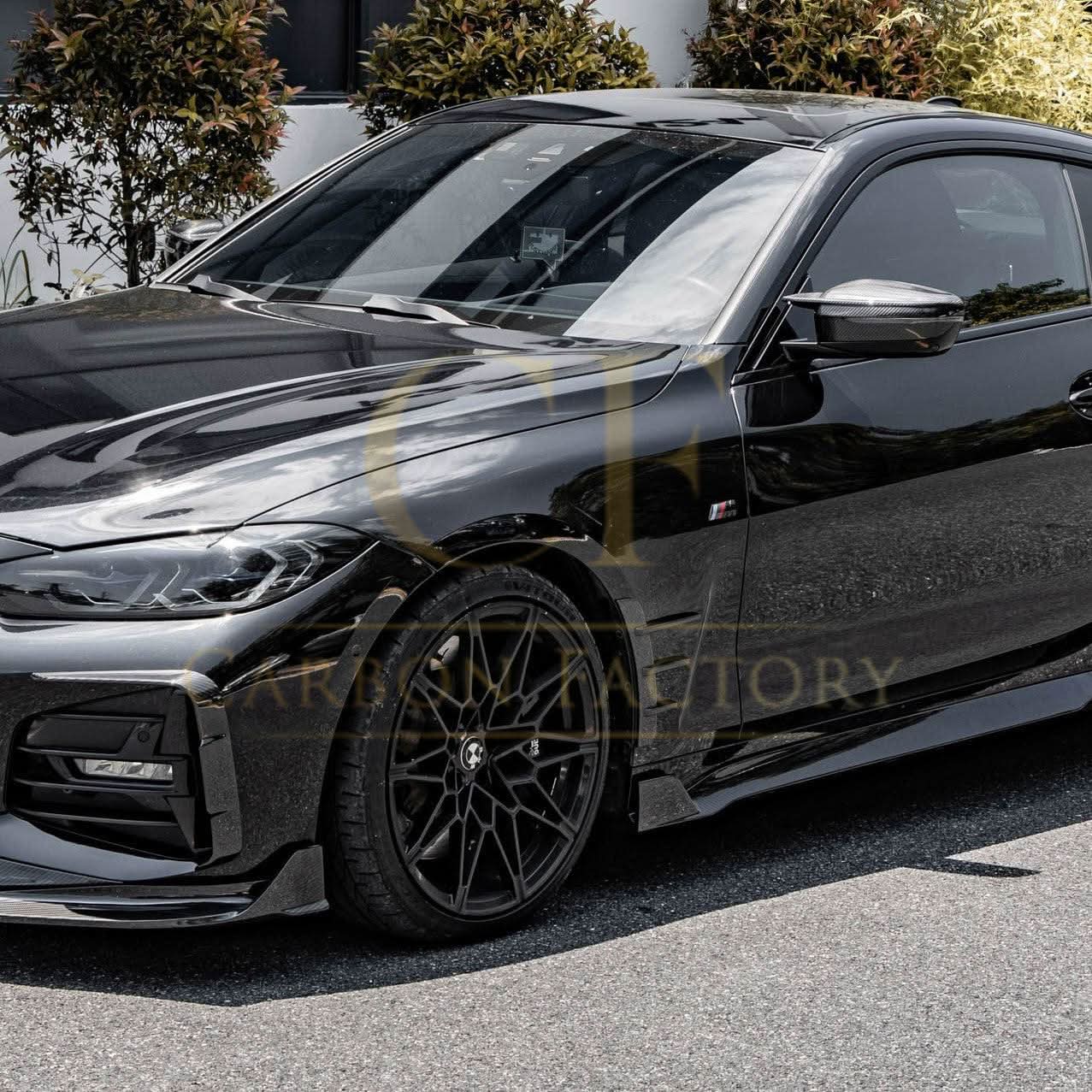 Pre-Preg Carbon Fibre Front Fender Trims for BMW 4 Series G22 G23 20-Present