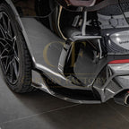 Pre-Preg Carbon Fibre Rear Bumper Trims for BMW 4 Series G22 G23 20-Present