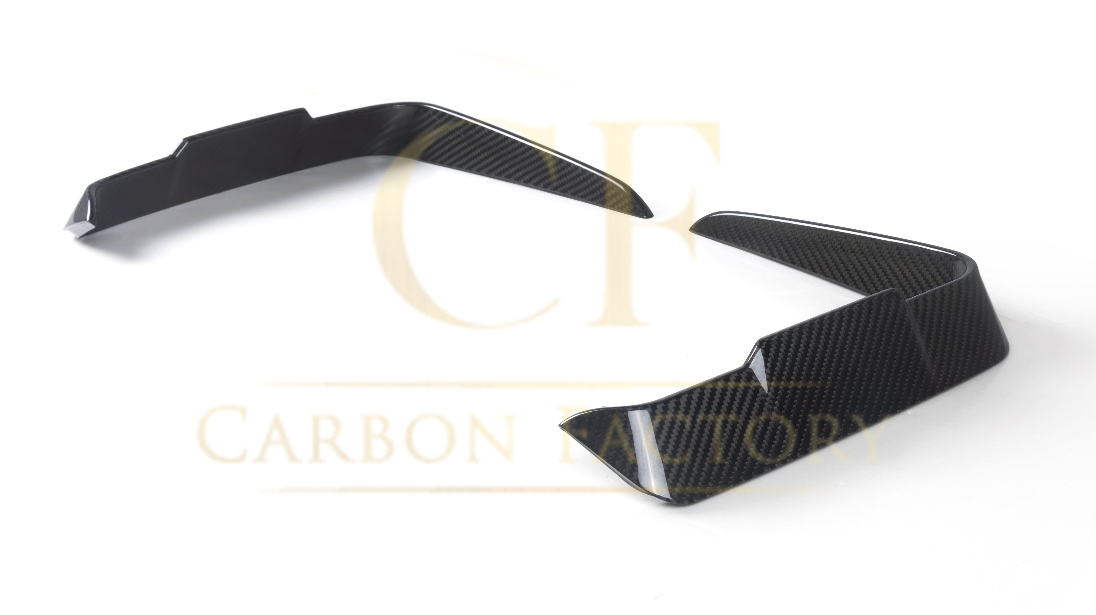 Pre-Preg Carbon Fibre Rear Bumper Trims for BMW 4 Series G22 G23 20-Present