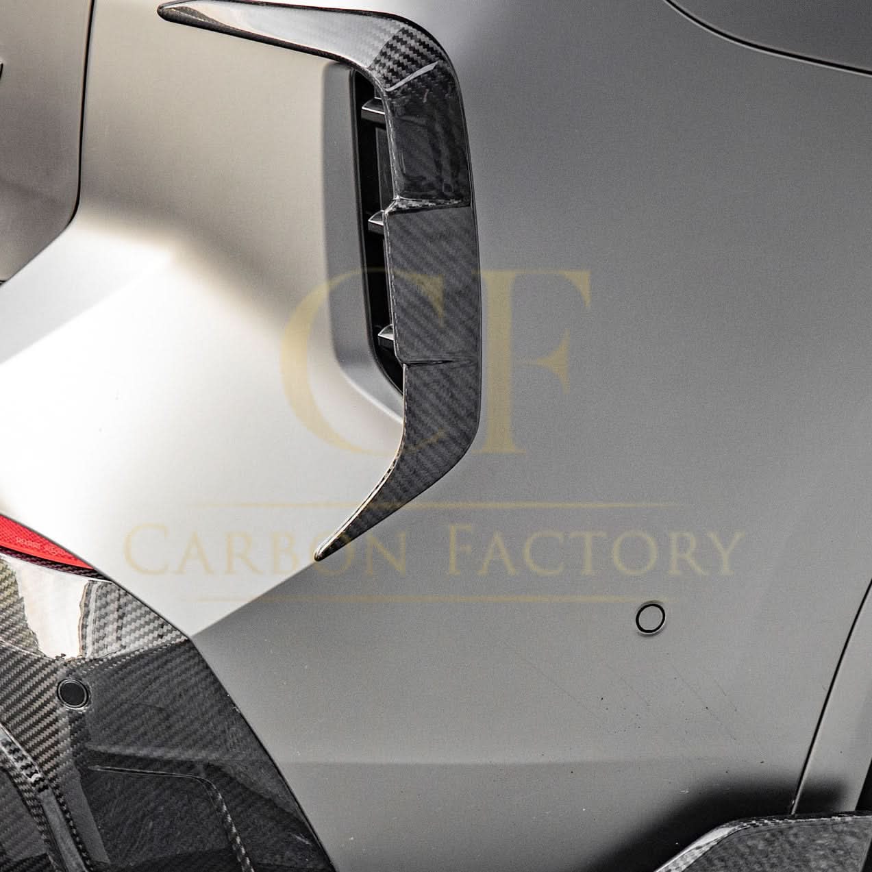 Pre-Preg Carbon Fibre Rear Canards for BMW G01 X3 LCI G08 IX3 22-25