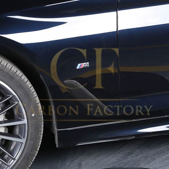 Pre-Preg Carbon Fibre Side Fender Covers for BMW G30 5 Series M Sport 17-23