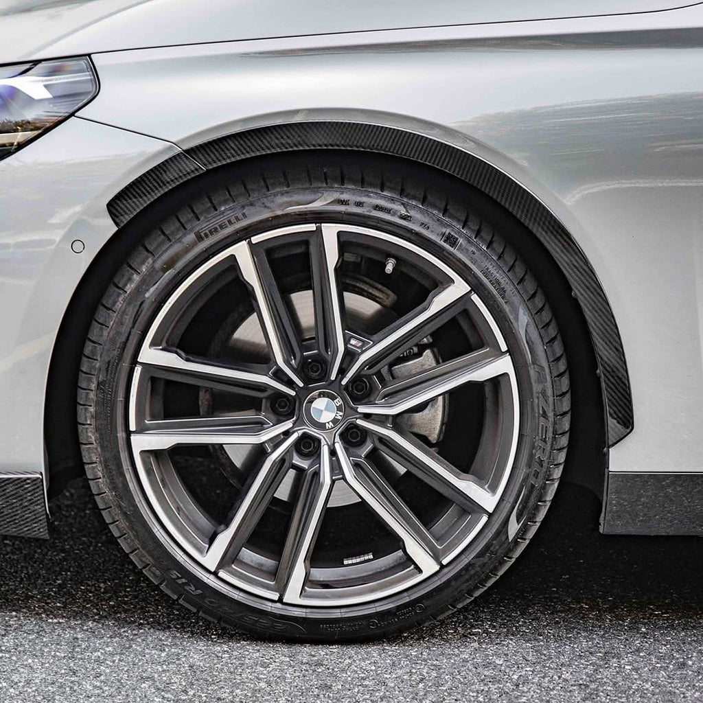 Pre-Preg Carbon Fibre Wheel Arch Trims for BMW 2 Series G42 Coupe 21-Present