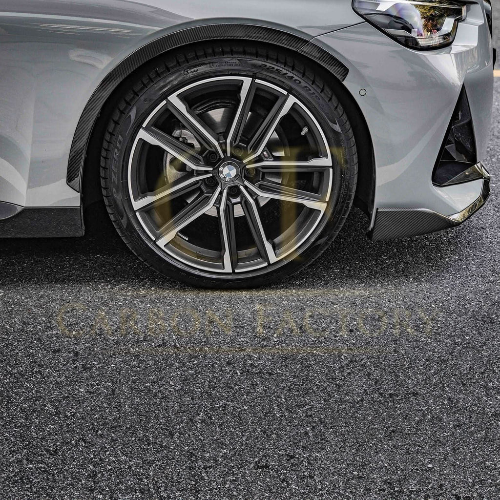 Pre-Preg Carbon Fibre Wheel Arch Trims for BMW 2 Series G42 Coupe 21-Present