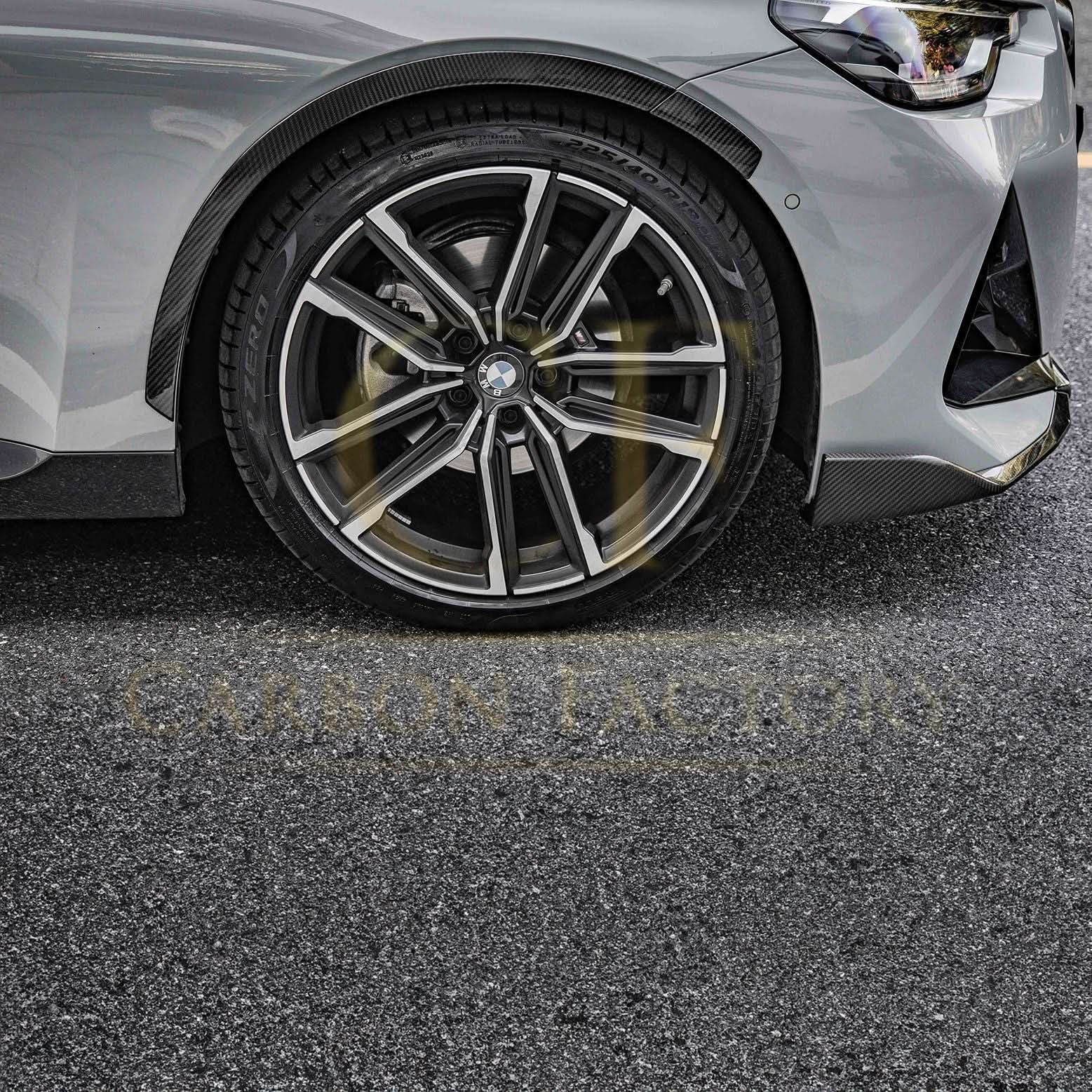 Pre-Preg Carbon Fibre Wheel Arch Trims for BMW 2 Series G42 Coupe 21-Present
