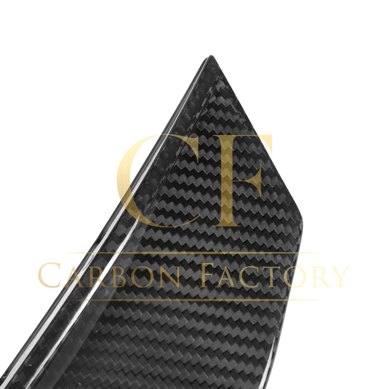 SQ Style Pre-Preg Carbon Fibre Front Bumper Canards for BMW F87 M2 13-17