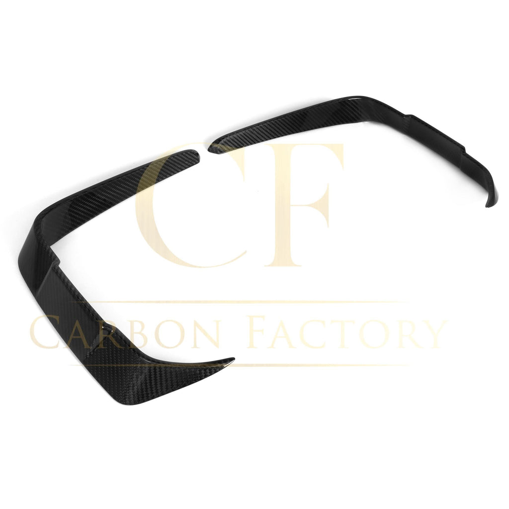 SQ Style Pre-Preg Carbon Fibre Front Bumper Canards for BMW F87 M2 LCI 18-22