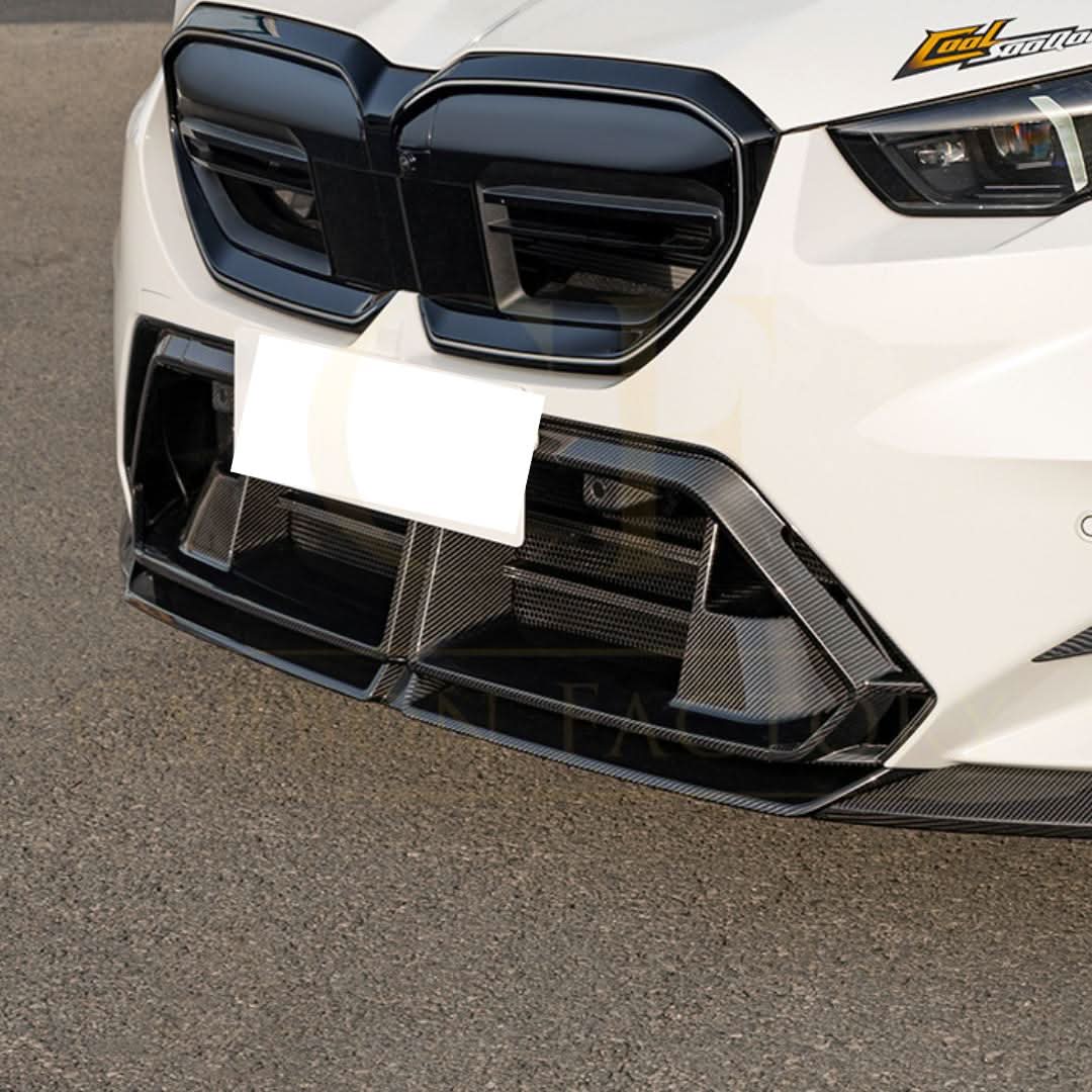 SQ Style Pre-Preg Carbon Fibre Front Bumper Center Trim for BMW G90 G99 M5 2025-Present