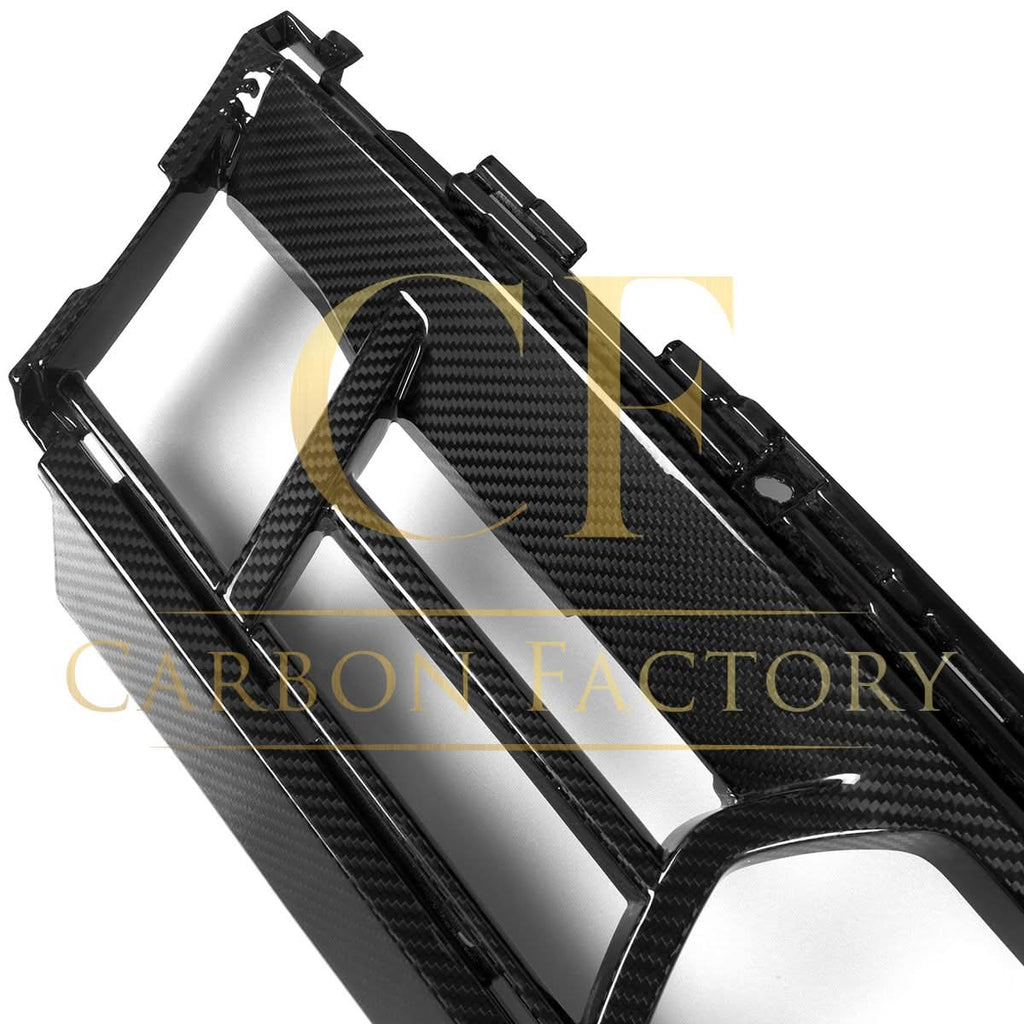 SQ Style Pre-Preg Carbon Fibre Front Centre Trims for BMW G05 X5 LCI 23-25