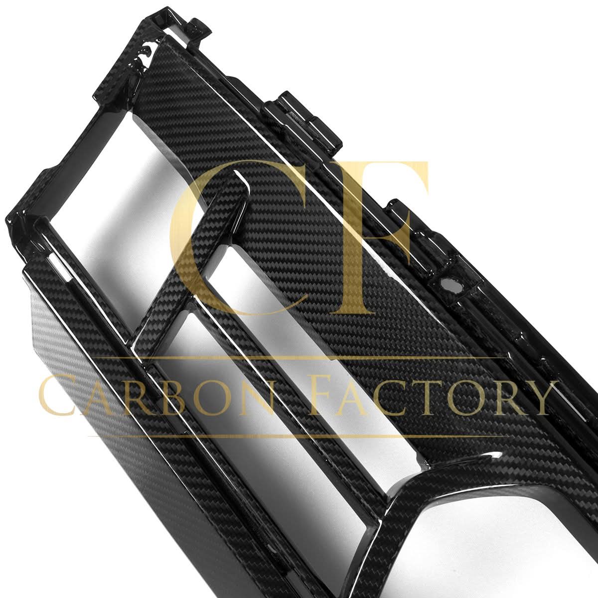 SQ Style Pre-Preg Carbon Fibre Front Centre Trims for BMW G05 X5 LCI 23-25