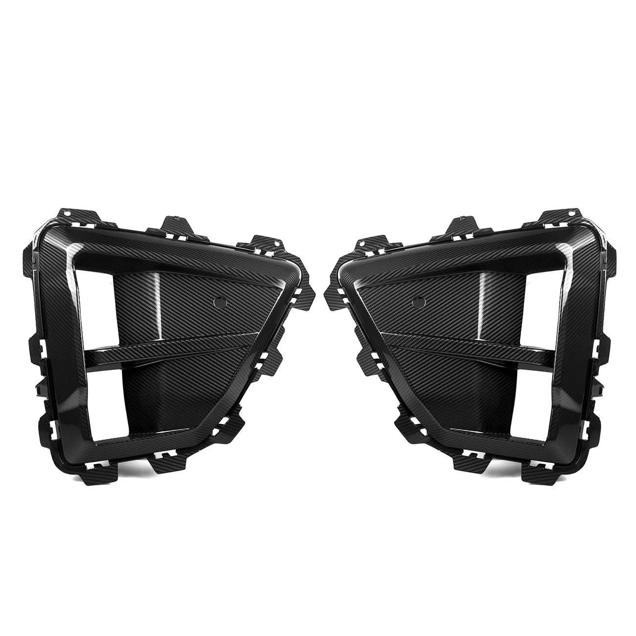 SQ Style Pre-Preg Carbon Fibre Front Trim for BMW F95 F96 X5M X6M LCI 24-Present