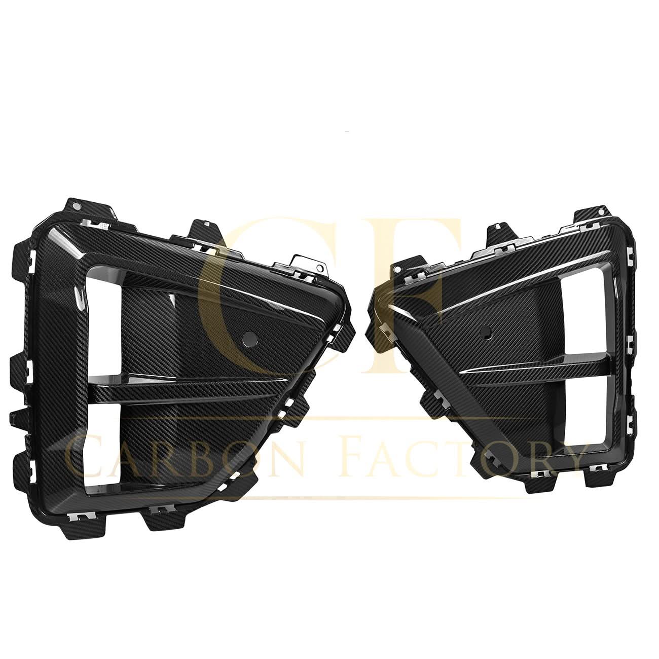 SQ Style Pre-Preg Carbon Fibre Front Trim for BMW F95 F96 X5M X6M LCI 24-Present