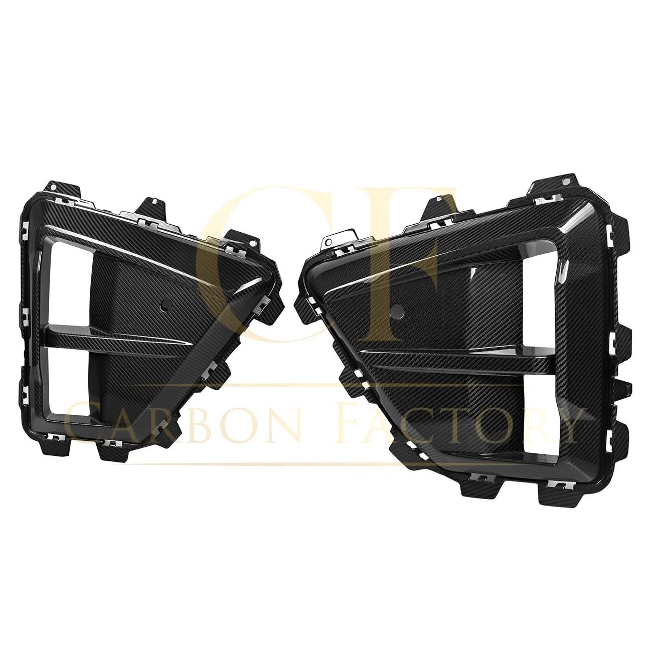 SQ Style Pre-Preg Carbon Fibre Front Trim for BMW F95 F96 X5M X6M LCI 24-Present