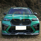 SQ Style Pre-Preg Carbon Fibre Front Trim for BMW F95 F96 X5M X6M LCI 24-Present