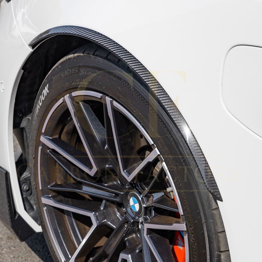SQ Style Pre-Preg Carbon Fibre Front Wheel Arch Trims for BMW G90 G99 M5 2025-Present