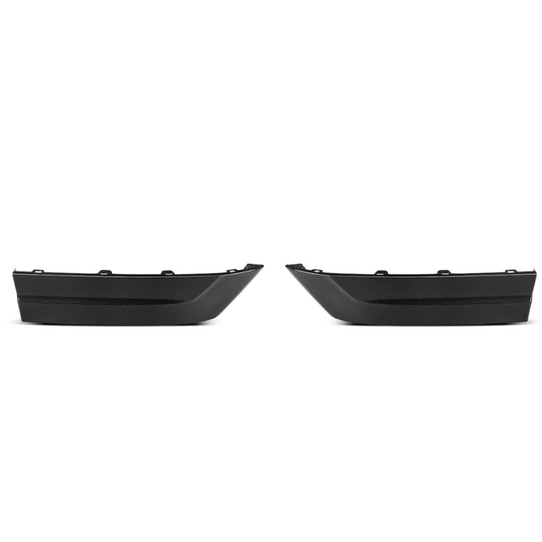 SQ Style Pre-preg Carbon Fibre Rear Bumper Trims for BMW F96 X6M 20-Present