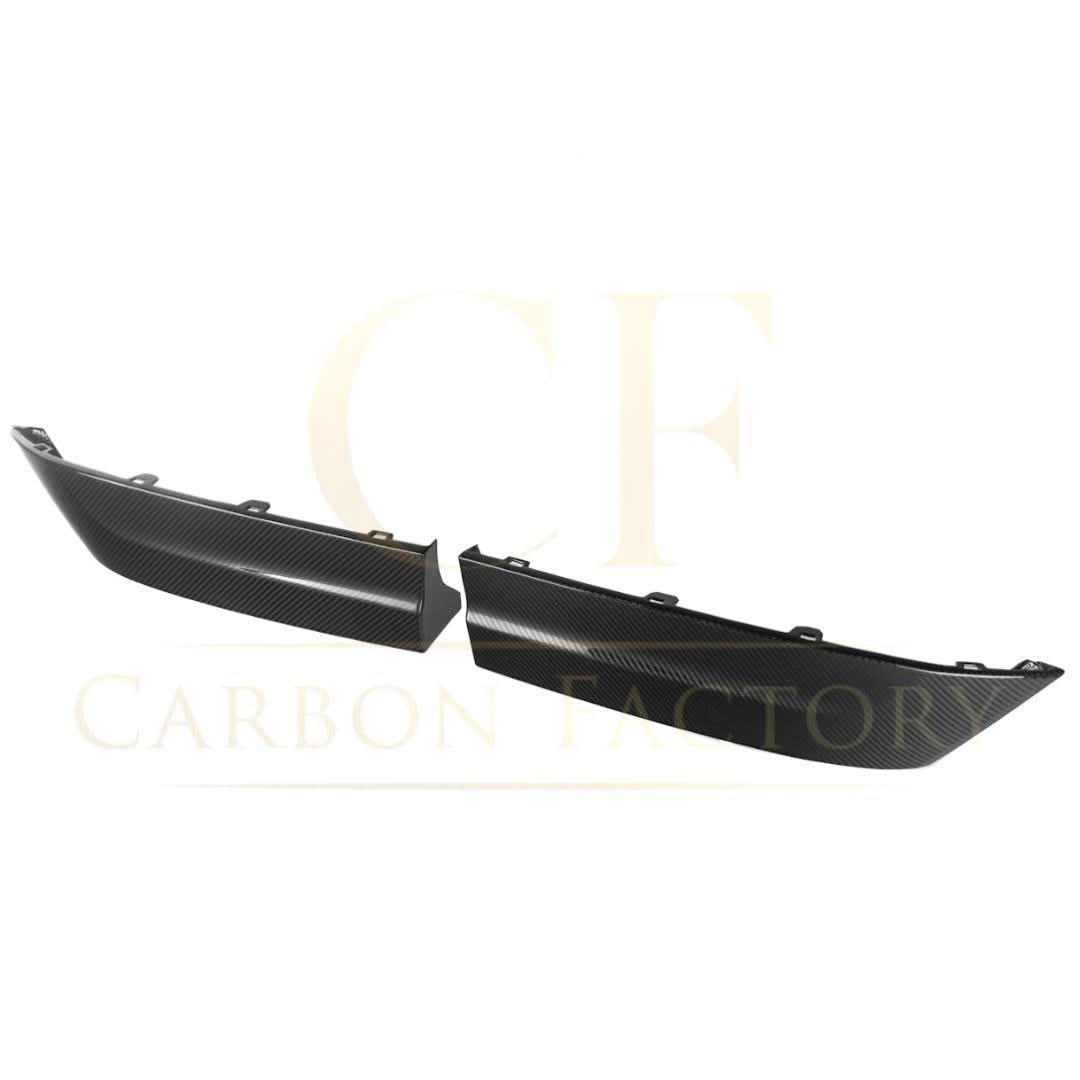 SQ Style Pre-preg Carbon Fibre Rear Bumper Trims for BMW F96 X6M 20-Present