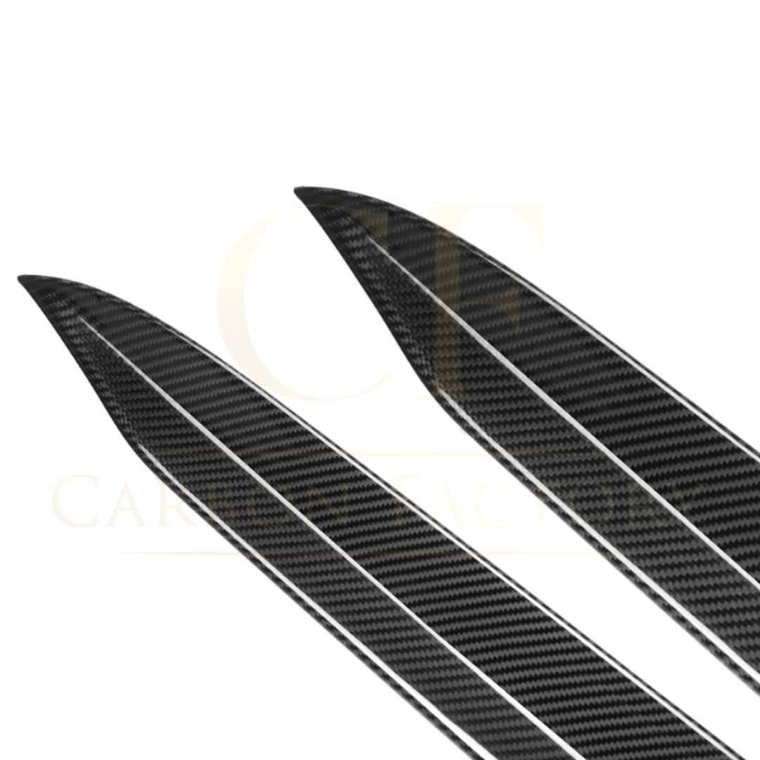 SQ Style Pre-preg Carbon Fibre Rear Bumper Trims for BMW G06 X6 F96 X6M 20-Present