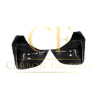 SQ Style Pre-Preg Carbon Fibre Rear Bumper Trims for BMW G26 4 Series Gran Coupe 21-24