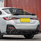 SQ Style Pre-Preg Carbon Fibre Rear Bumper Trims for BMW G26 4 Series Gran Coupe 21-24