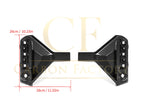 SQ Style Pre-Preg Carbon Fibre Rear Bumper Trims for BMW G87 M2 23-Present