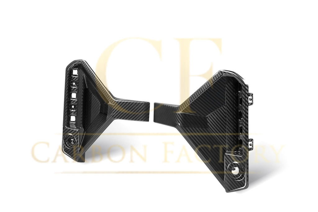 SQ Style Pre-Preg Carbon Fibre Rear Bumper Trims for BMW G87 M2 23-Present